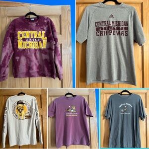 Central Michigan University, five shirt bundle size medium